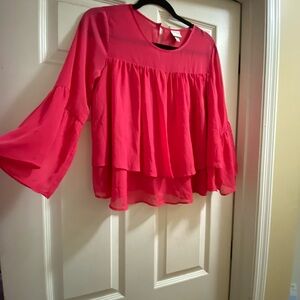 Elegant Pink Women's Top